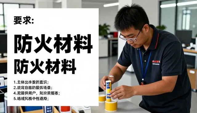从询价到验收:防火密封胶配方服务化工原料全流程